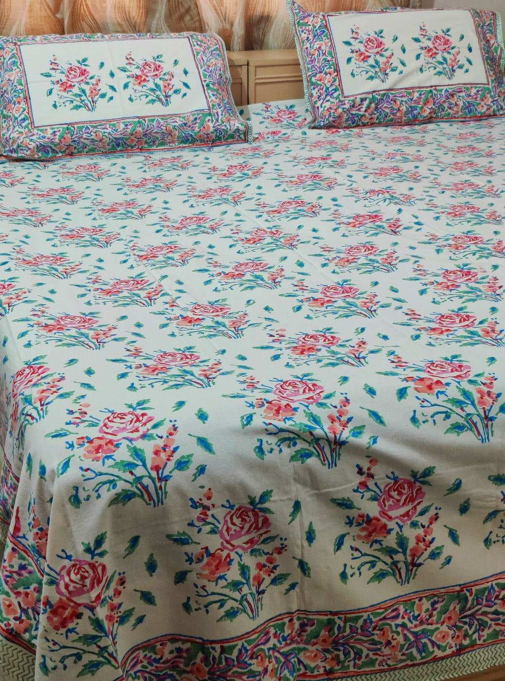 RANGILA COTTON BEDSHEET - Weave Sutra