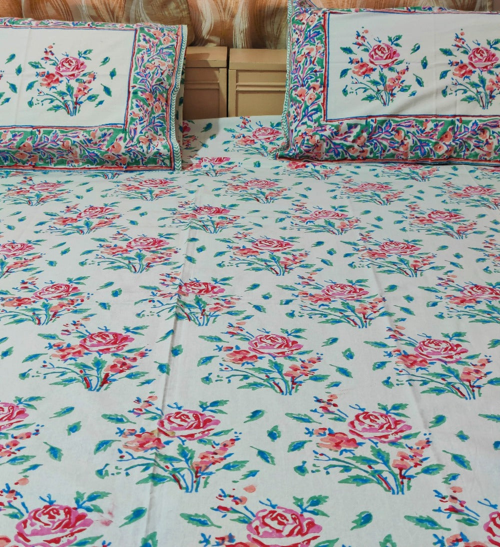 RANGILA COTTON BEDSHEET - Weave Sutra